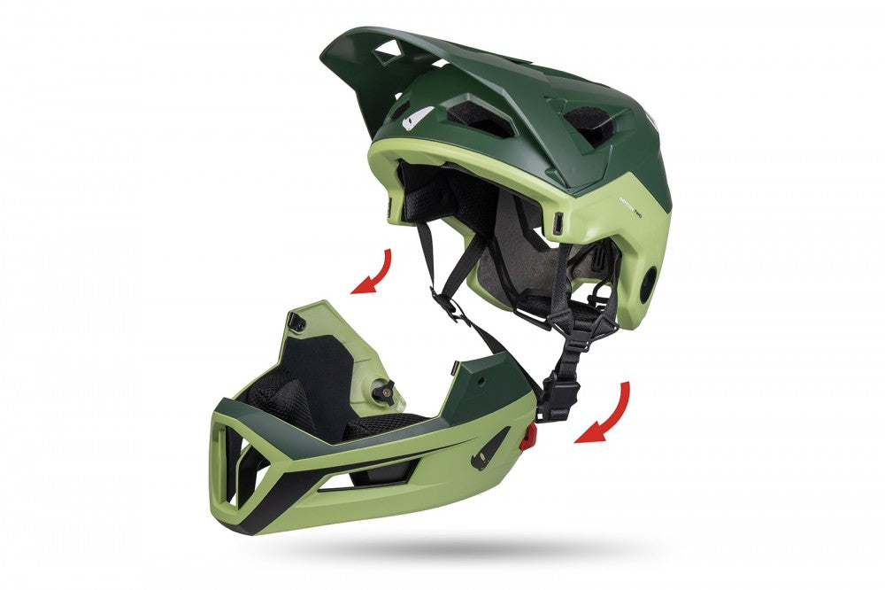 MTB DEFCON TWO HELMET GREEN