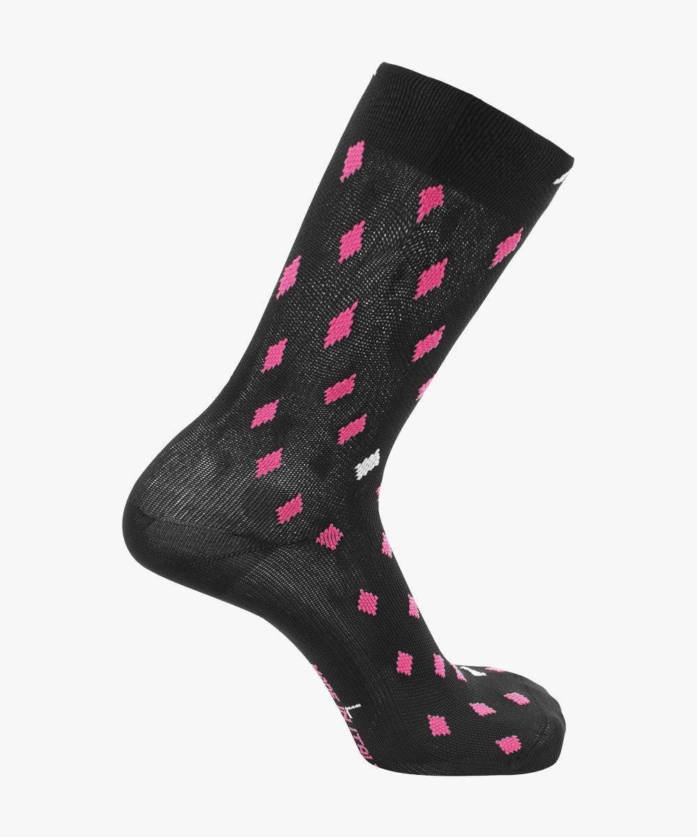 Energiapura fietssokken RUMBLE zwart/roze