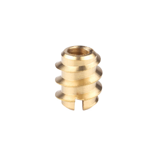 SNOLI inschroefbare messing inzetstukken 11 mm, 100 stuks.