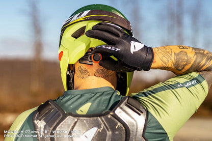 MTB DEFCON TWO HELMET BLACK AND GREY