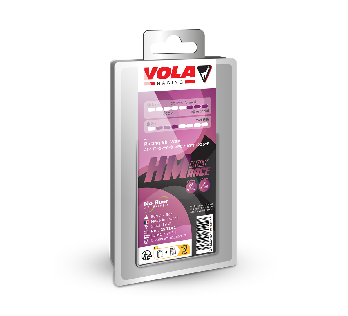 HM Race Blauw Moly 80g