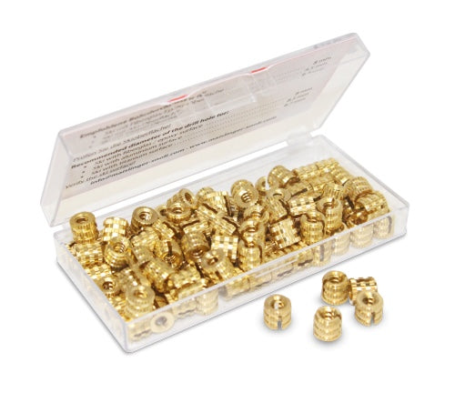 Inslag inserts messing