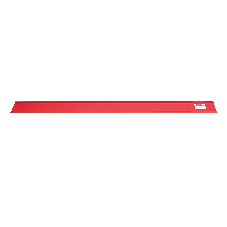 Opbergplaat aluminium rood, voor KL1072