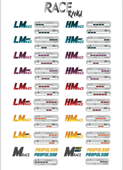 LM Race paars Moly 80g