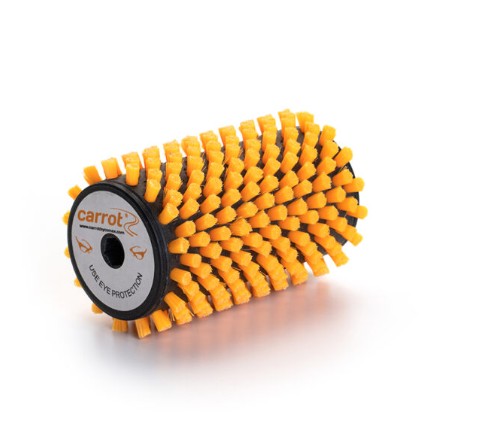 Carrot nylon rotor brush