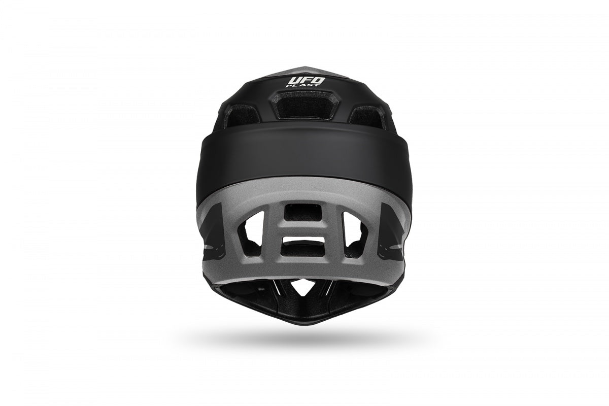 DEFCON ONE MOUNTAIN BIKE HELMET BLACK AND GRAY
