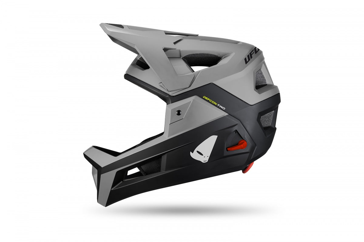 MTB DEFCON TWO HELMET BLACK AND GREY