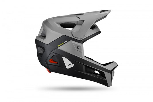 MTB DEFCON TWO HELMET BLACK AND GREY